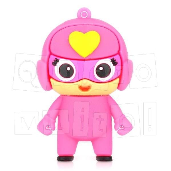 Pendrive Boneca Rosa 8GB